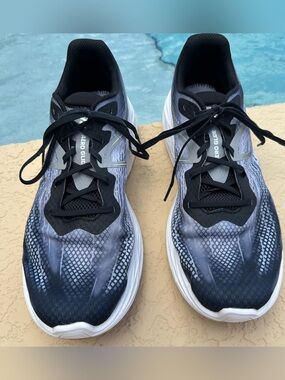 Salomon Aero Glide Black White Running Shoes 472108 Men’s Size 14 in VGC